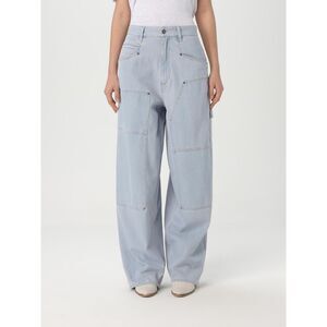 Isabel Marant Etoile Pants Woman Gnawed Blue